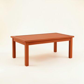 Sage Bend Coffee Table - Terracotta (synthetic illustration; no displayed measurements)