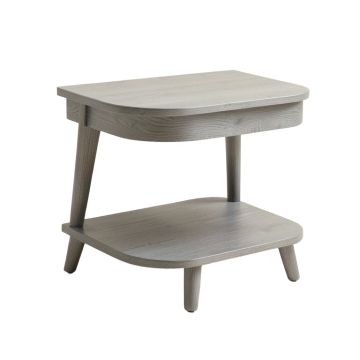 Maple Crest Side Table - Gray