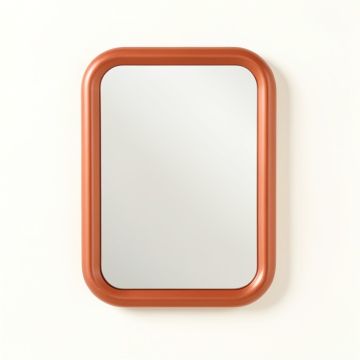 Maple Bend Framed Wall Mirror - Terracotta (synthetic illustration; no displayed measurements)