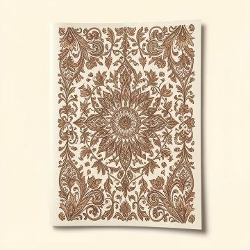 Natazhat Bohemian Wall Decal (synthetic illustration; no displayed measurements)