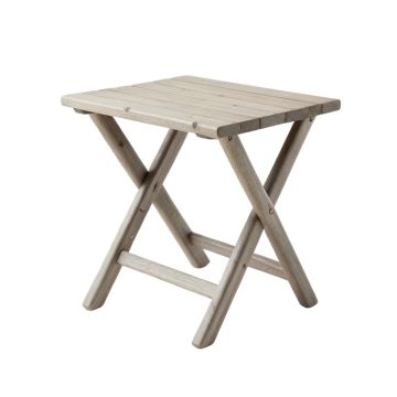 Field Crossing Compact Balcony Table - Gray