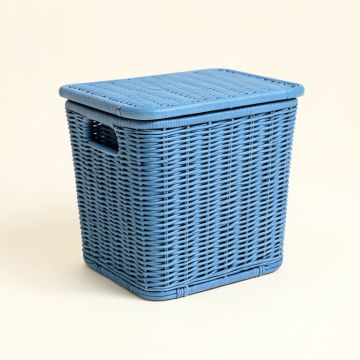 Elm Canyon Laundry Hamper - Blue (synthetic illustration; no displayed measurements)