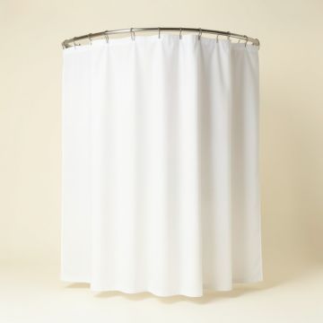 Microban Microfiber Fabric Single Shower Curtain Liner (synthetic illustration; no displayed measurements)