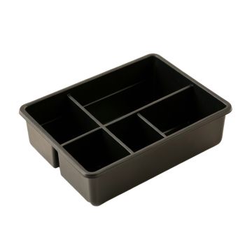 Ash Bridge Empty Pantry Drawer Organizer Insert - Black