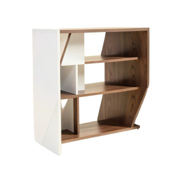 Ezra 63.39 '' H X 43.31 '' W Geometric Bookcase