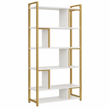 Striegel 70.87 '' H X 39.37 '' W Geometric Bookcase