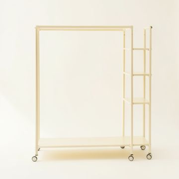 Field Canyon Empty Garment Rack - Ivory (synthetic illustration; no displayed measurements)