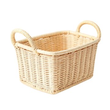 Birch Canyon Empty Storage Basket - Cream
