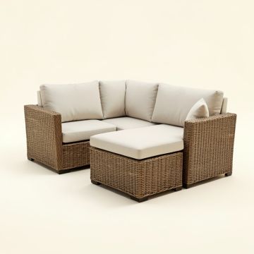 Alleyna Patio Sectional With Cushions (synthetic illustration; no displayed measurements)