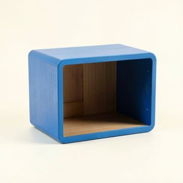 Spruce Bend Low Toy Storage Unit - Blue (synthetic illustration; no displayed measurements)