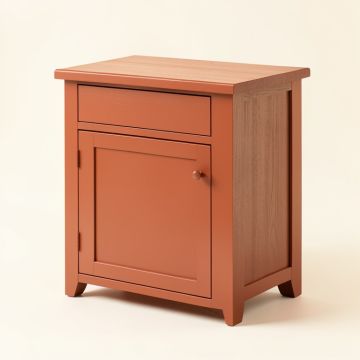 Lake Dale Freestanding Laundry Folding Counter - Terracotta (synthetic illustration; no displayed measurements)