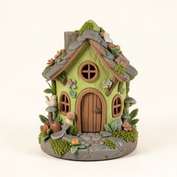 Cottage Statue Fairy Garden (synthetic illustration; no displayed measurements)