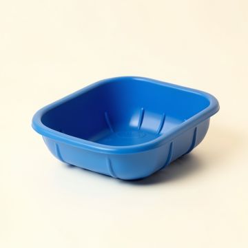 Bay Canyon Empty Under-Desk Cable Tray - Blue (synthetic illustration; no displayed measurements)