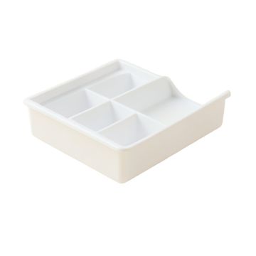Spruce Bend Empty Pantry Drawer Organizer Insert - White (synthetic illustration; no displayed measurements)