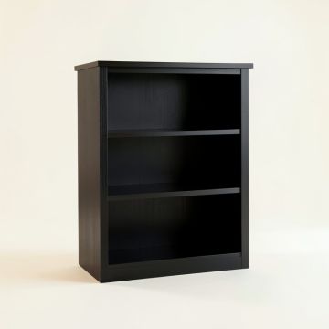 Alder Bridge Freestanding Bookcase - Black (synthetic illustration; no displayed measurements)