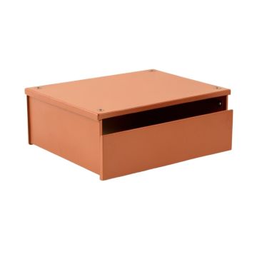 Rowan Falls Under-Desk Drawer Unit - Terracotta