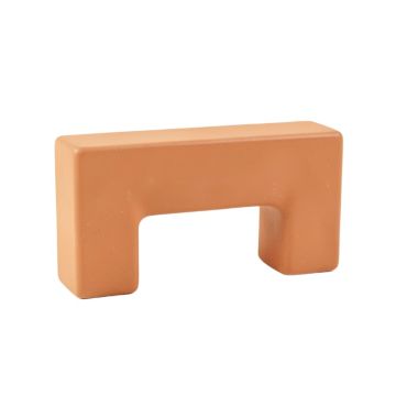 Holly Bend Cabinet Handle Without Packaging - Terracotta