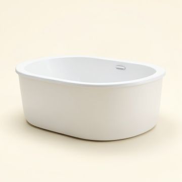 67 '' X 28 '' Freestanding Soaking Bathtub (synthetic illustration; no displayed measurements)