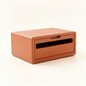 Cedar Bridge Under-Desk Drawer Unit - Terracotta (synthetic illustration; no displayed measurements)