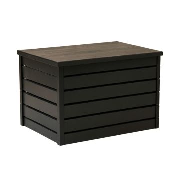 Laurel Canyon Closed Outdoor Storage Box - Black