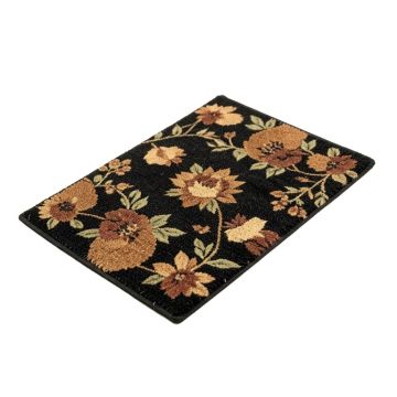 Berkay Floral Welcome 36 In . X 24 In . Outdoor Door Mat