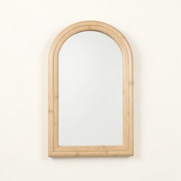 Summit Brook Framed Wall Mirror - Beige (synthetic illustration; no displayed measurements)