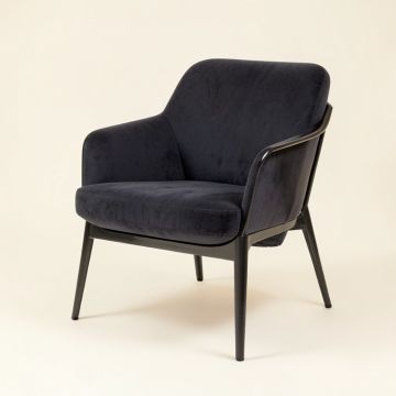 Motsinger 26.7 '' Wide Velvet Papasan Chair (synthetic illustration; no displayed measurements)