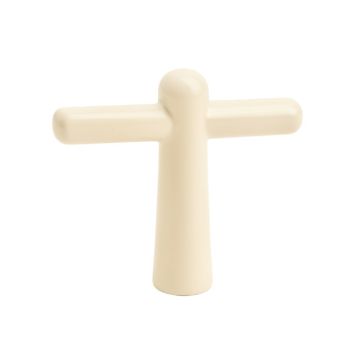 Laurel Bend Cabinet Handle Without Packaging - Cream