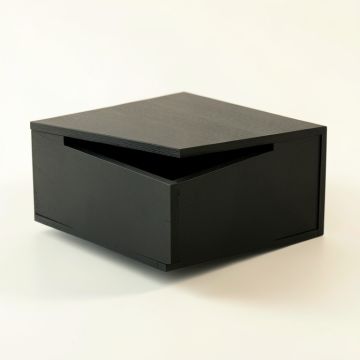 Field Field Under-Desk Drawer Unit - Black (synthetic illustration; no displayed measurements)