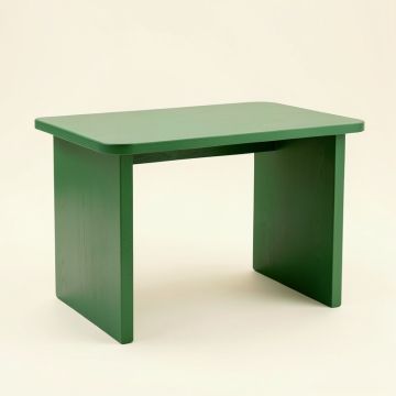 Cedar Arc Writing Desk (synthetic illustration; no displayed measurements)