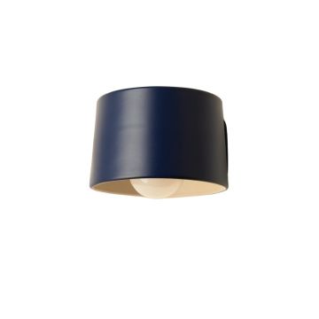 Clay Brook Wall Sconce Mounted On A Plain Wall - Navy (synthetic illustration; no displayed measurements)