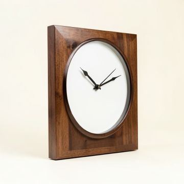 Oversized Eliezer Wall Clock (synthetic illustration; no displayed measurements)