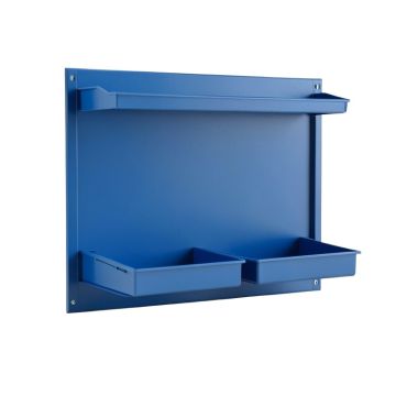 Vale Bluff Empty Wall-Mounted Tool Organizer Panel - Blue