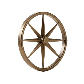 Round Compass Wall Décor