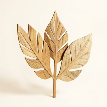 Leaf Wall Decor (synthetic illustration; no displayed measurements)