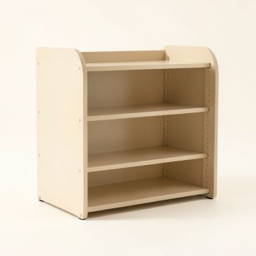 Slate Crossing Desktop Shelving Unit - Beige (synthetic illustration; no displayed measurements)