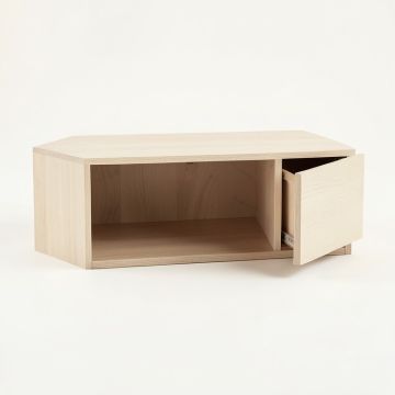 Linden Crossing Shoe Storage Bench - Beige (synthetic illustration; no displayed measurements)