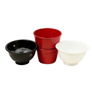 Bene Casa 3 Piece Stainless Steel Strainer Set