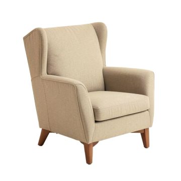 Ruthanne 31 '' Wide Polyester Wingback Chair