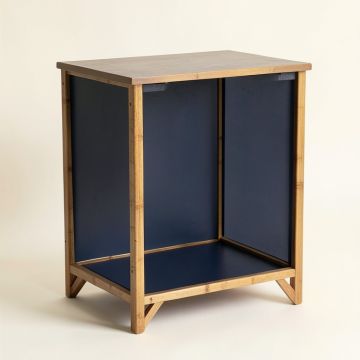 Elm Arc Freestanding Laundry Folding Counter (synthetic illustration; no displayed measurements)