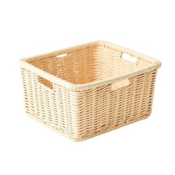 Brook Bridge Empty Storage Basket - Cream