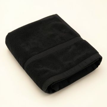 Olive Bridge Bath Towel - Black (synthetic illustration; no displayed measurements)