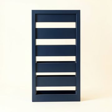 Dune Crest Empty Vertical Garden Frame - Navy (synthetic illustration; no displayed measurements)