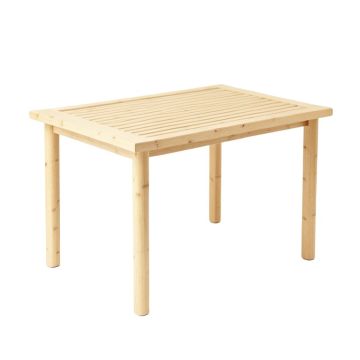 Meadow Bend Patio Table - Ivory