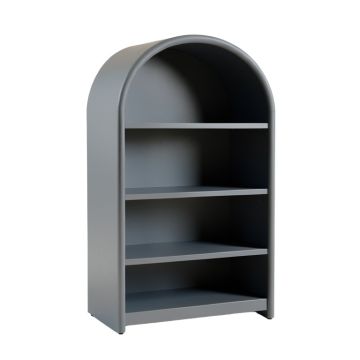 Olive Dell Freestanding Bookcase - Gray