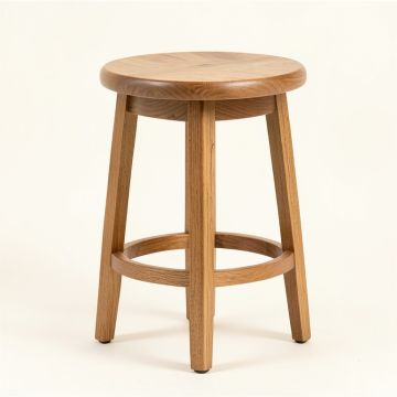 Probst Swivel Solid Wood Bar & Counter Stool (synthetic illustration; no displayed measurements)