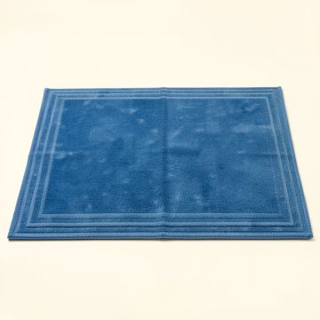 Reed Crest Rectangular Outdoor Rug - Blue (synthetic illustration; no displayed measurements)