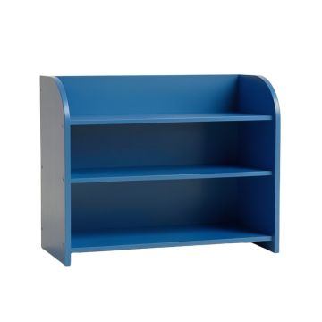 Elm Fold Desktop Shelving Unit - Blue (synthetic illustration; no displayed measurements)