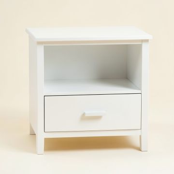 Reed Field Nightstand - White (synthetic illustration; no displayed measurements)