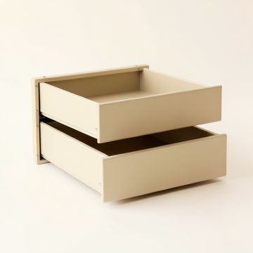Cedar Bluff Under-Desk Drawer Unit - Beige (synthetic illustration; no displayed measurements)